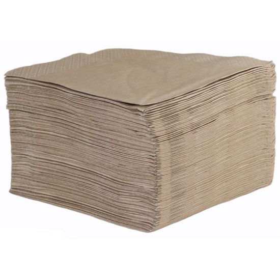 Gold Disposable Party Napkins 33cm 2ply - Pack Of 100