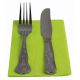 Lime Zest / Green 40cm 2ply 8-Fold Napkins - Pack Of 125 PAP41328F