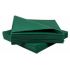 Green Disposable Napkins 40cm Linen Feel Luxury Airlaid Paper Pack of 50