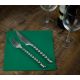 Green Linen Feel Luxury Airlaid Paper 40cm Napkins Pack of 50 Green Linen Feel Luxury Airlaid Paper 40cm Napkins Pack of 50