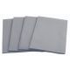 Grey Luxury Linen Feel Airlaid Paper 40cm 8-Fold Napkins Pack of 50