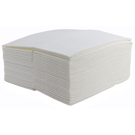 White Luxury Airlaid Paper Napkins 40cm 8-Fold Box of 500