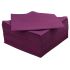 Purple Disposable Napkins 40cm Linen Feel Luxury Airlaid Paper Pack of 50