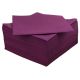 Purple Napkins 40cm Luxury Linen Feel Airlaid Paper Pack of 50