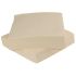Champagne / Cream Disposable Napkins 40cm Linen Feel Luxury Airlaid Paper Pack of 50