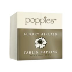 Airlaid Champagne 8-Fold 40cm Napkins - Pack of 50