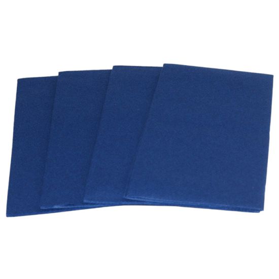 Navy Blue 8-Fold Linen Feel Airlaid Paper 40cm Napkins Pack of 50