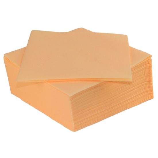 Buttermilk Cream 40cm Linen Feel Luxury Airlaid Paper Napkins Pack of 50