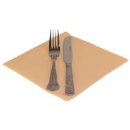 Buttermilk Disposable Napkins 40cm Linen Feel Luxury Airlaid Paper Pack of 50