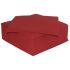 Beaujolais / Burgundy Disposable Napkins 40cm Linen Feel Luxury Airlaid Paper Pack of 50