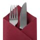 Beaujolais / Burgundy 40cm Linen Feel Luxury Airlaid Paper Napkins Pack of 50