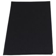 Black Disposable Napkins 40cm 8-Fold Linen Feel Luxury Airlaid Paper Pack of 50