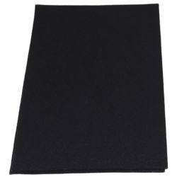 Black Disposable Napkins 40cm 8-Fold Linen Feel Luxury Airlaid Paper Pack of 50