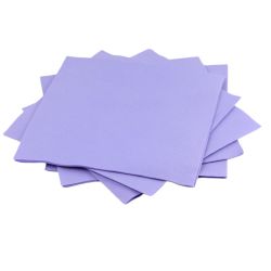 Airlaid Lilac 40cm Napkins - Pack Of 50