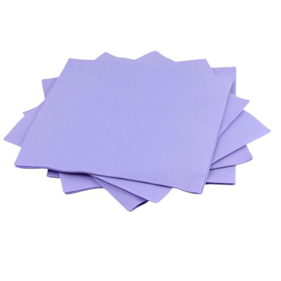 Airlaid Lilac 40cm Napkins - Pack Of 50 PAP4162 Airlaid Lilac 40cm Napkins - Pack Of 50 PAP4162