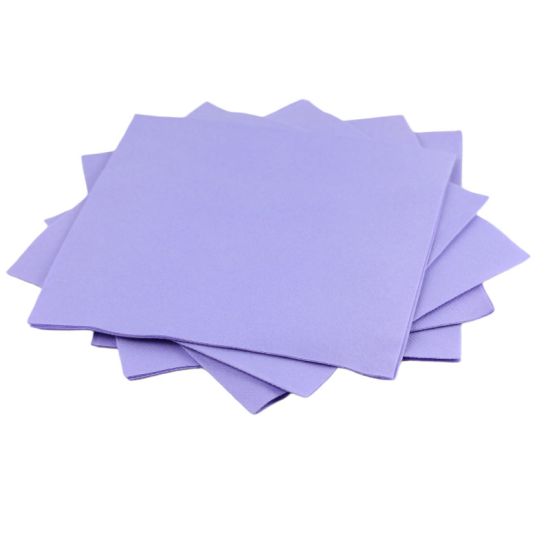 Airlaid Lilac 40cm Napkins - Pack Of 50 PAP4162