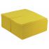 Yellow Disposable Napkins 40cm 8-Fold Linen Feel Airlaid Paper Pack of 50