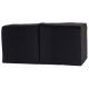 Black Cocktail Napkins 23cm 2ply Box of 2000