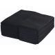 Black Luxury Linen Feel Airlaid Paper Pocket Napkins 40cm Pack of 50