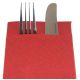 Burgundy Luxury Linen Feel Airlaid Paper Pocket Napkins 40cm Pack of 50 Burgundy Luxury Linen Feel Airlaid Paper Pocket Napkins 40cm Pack of 50