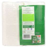 Quilted Toilet Tissue Paper Roll 3ply White Pack of 40