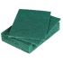 Small Green Flat Scourers 150mm x 100mm - Pack of 10