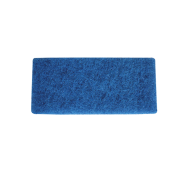 Blue Medium Heavy Duty Floor Scouring Pad - 25.4 X 11.5cm