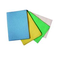 Green Anti-Bacterial Multi-Purpose Absorbent Cloths - Pack Of 25