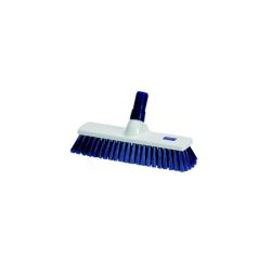 Blue 40cm Medium Bristle Brush / Broom Head Heavy Duty Blue 40cm Medium Bristle Brush / Broom Head Heavy Duty