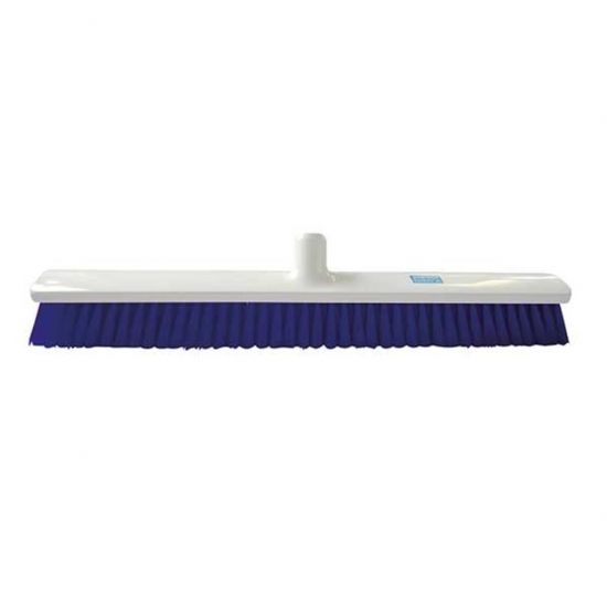 Blue 60cm Hygiene Broom – Combi Bristle Soft / Medium Heavy Duty JE1029B