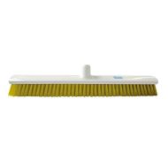 Yellow 60cm Hygiene Broom – Combi Bristle Soft / Medium Heavy Duty