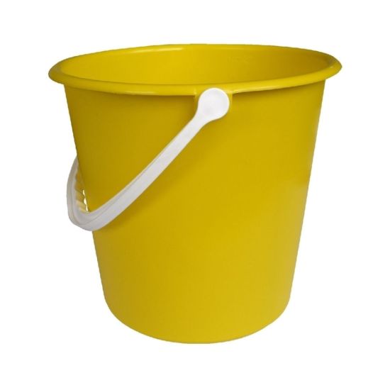 Yellow Standard Round Bucket 9lt JE2018 Yellow Standard Round Bucket 9lt JE2018