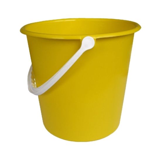 Yellow Standard Round Bucket 9lt JE2018