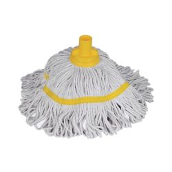 Yellow Optima Hygiene Socket Mop 250g Yellow Optima Hygiene Socket Mop 250g