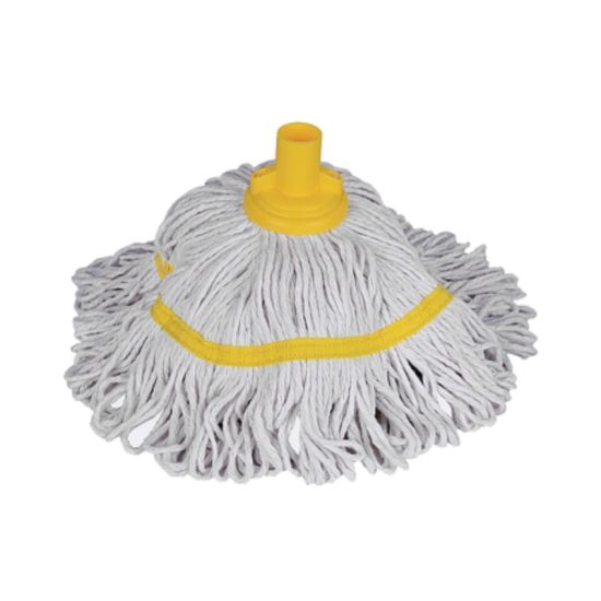 Yellow Optima Hygiene Socket Mop 250g JE8013 Yellow Optima Hygiene Socket Mop 250g JE8013
