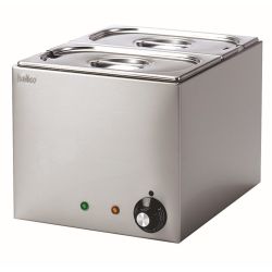 Bain Marie 2 X 1/4 Gn Containers 150Mm Deep Dry Heat