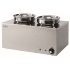 Bain Marie 2 X Traditional Round Pots 4.5 Litre Capacity Per Pot