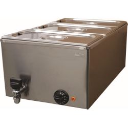 Bain Marie 3 X 1/3 Gn Containers 150Mm Deep Wet Heat