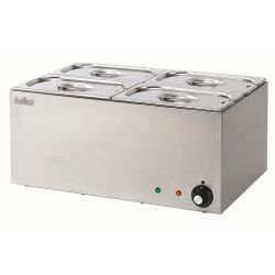 Bain Marie 4 X 1/4 Gn Containers 150Mm Deep Dry Heat