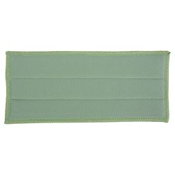 Cleano Glass Microfibre Pad Green 26cm x 11cm - Pack 5