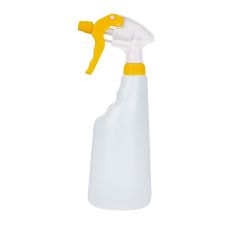 600ml Capacity Empty Trigger Spray Bottle Complete With Yellow Trigger Head
