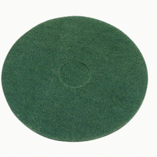 12 Inch Floor Maintenance Green Light Stripping Pad FLO2986