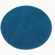 20 Inch Floor Maintenance Blue Wet Scrub / Heavy Duty Pad
