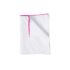 Heavy Duty White Dishcloth - Red Colour Coded Border - Pack Of 10