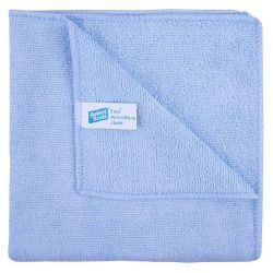 Blue Microfibre General Purpose Cloth - Pack Of 10