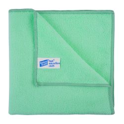 Green Microfibre General Purpose Cloth - Pack Of 10