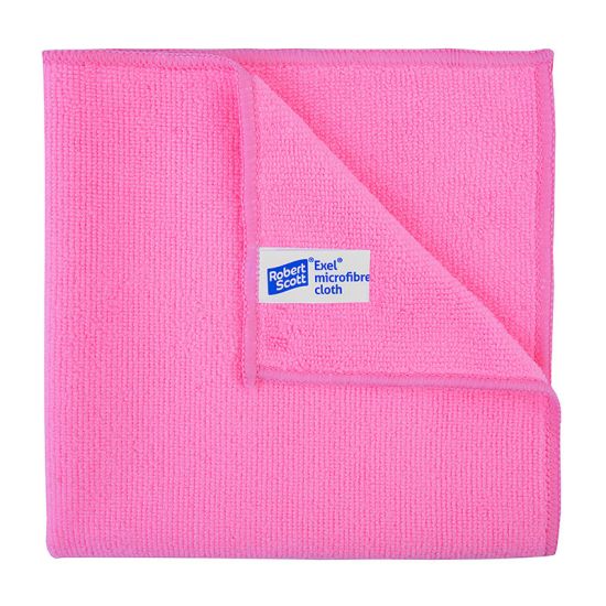 Red Microfibre General Purpose Cloth - Pack Of 10 GW4003