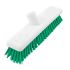 Green Washable Hygiene Broom 12Inches (30cm) Soft Bristle