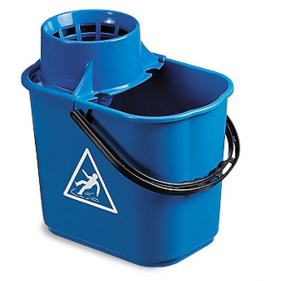 Professional Blue Mop Bucket & Wringer 12lt JE2001