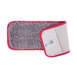 Nano-AG Antibacterial Microfibre Flat Mop Red